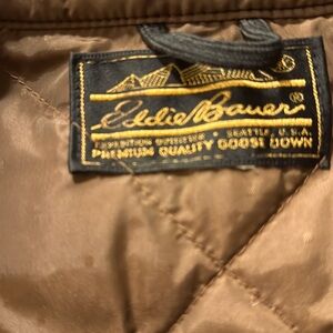 Eddie Bouer down robe full length